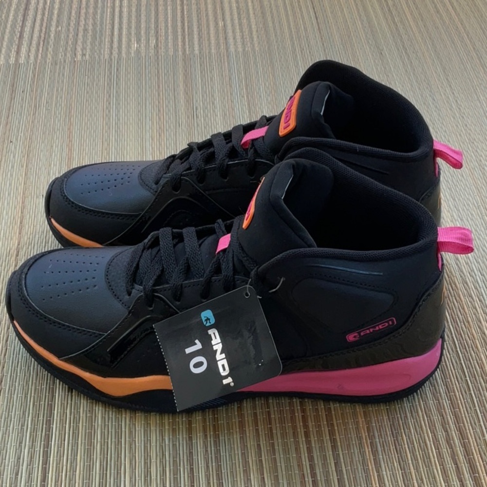 And1 Odor  Control Women’s High-Top Sneakers Size 10 NWT - Picture 5 of 11